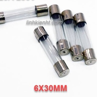10 cái cầu chì ống 6x30mm 30a 250v