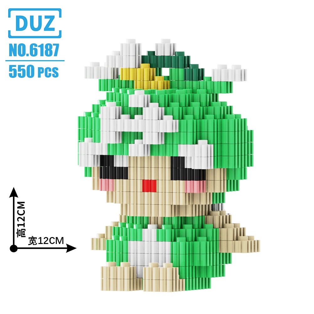 Mô hình lắp ráp mini 12 cung hoàng đạo 3d cute cho bé Teemo LG 29