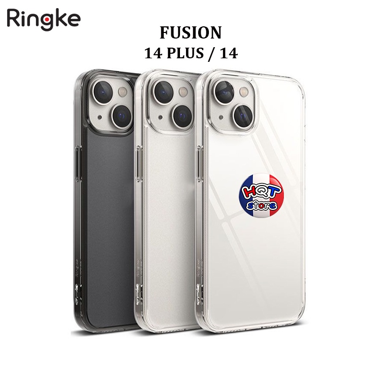 Ốp lưng chống sốc Ringke Fusion cho IP 14 Plus / 14 chính hãng - Hàng nhập khẩu