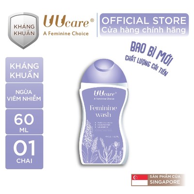 Combo dung dịch vệ sinh phụ nữ UUcare 60ml