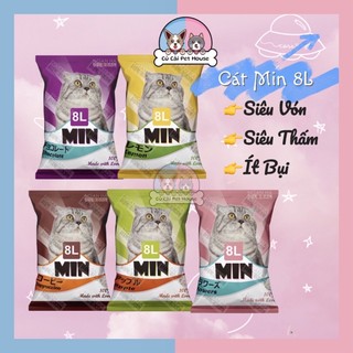 CÁT MIN 8L - Cát vệ sinh cho mèo