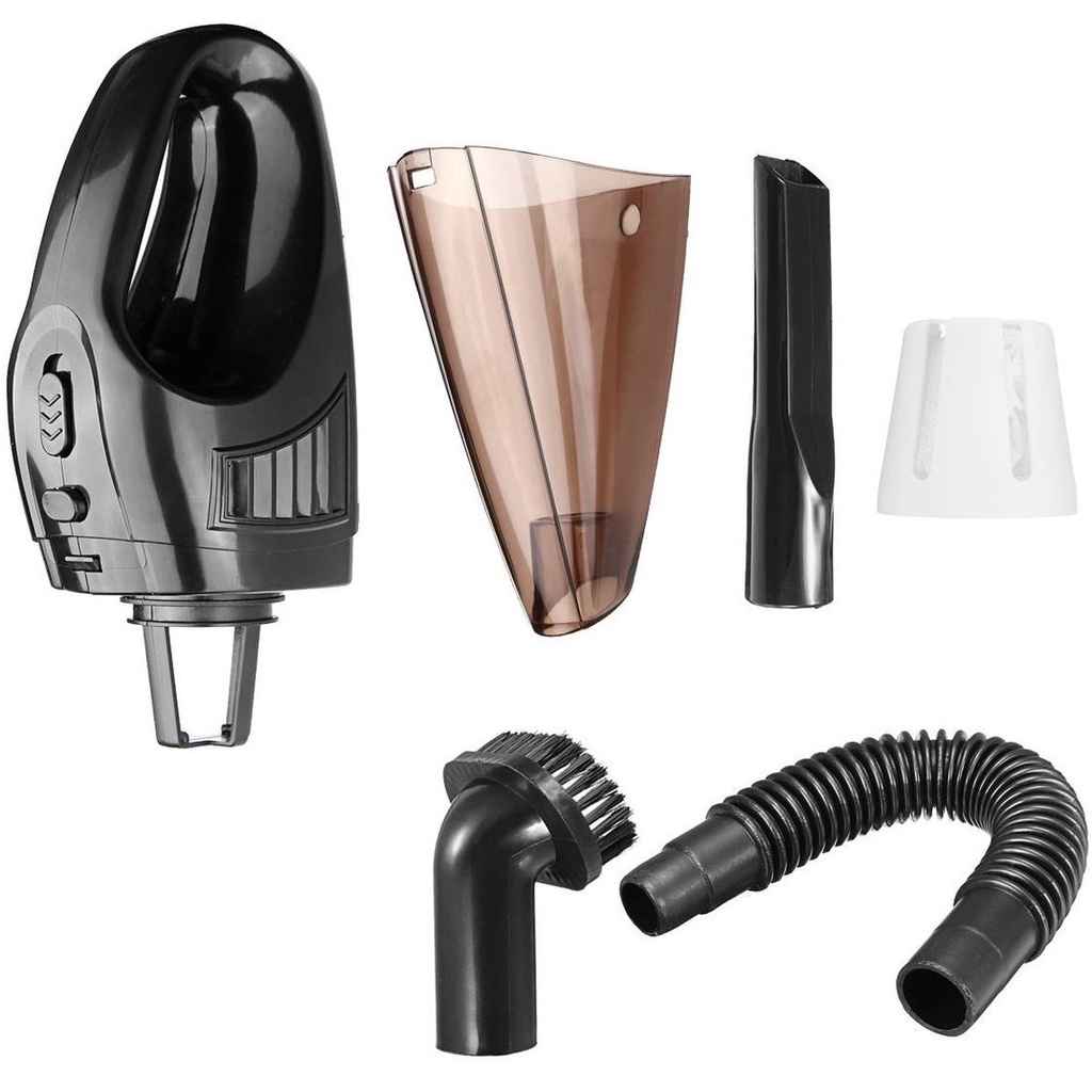 Máy Hút Bụi Ô Tô 4 Trong 1 Auto Cleaner 12V 100W Dây Nguồn Cầm Tay Hoover Xe Van