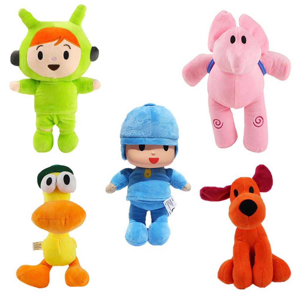 Búp Bê Nhồi Bông Mềm Mại Hình Chú Chim Đang Ngủ Pocoyo Pato Elly Loula