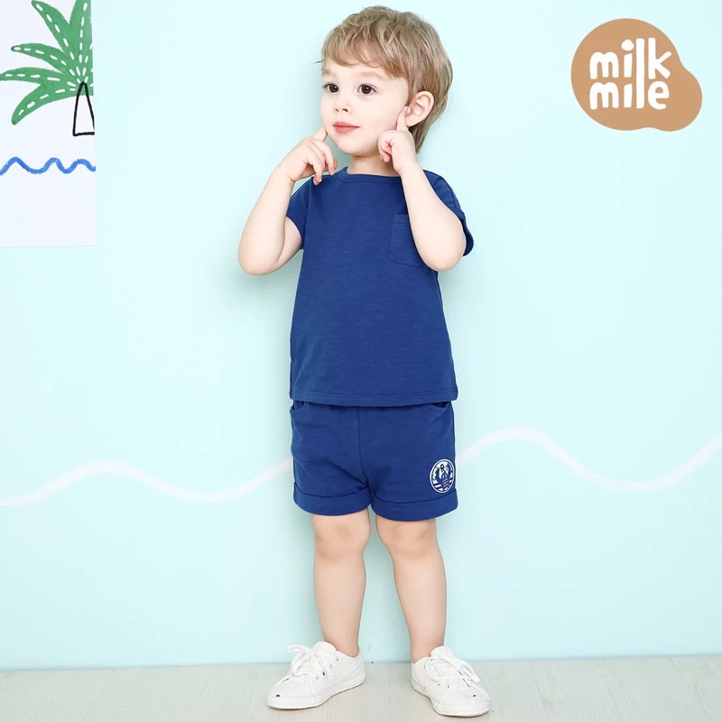 Set MilkMile xuất Hàn form basic cho bé trai/bé gái