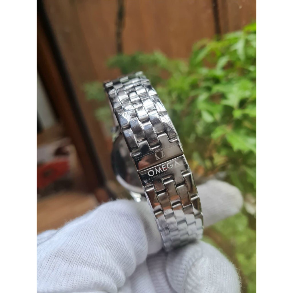 Đồng hồ nam OMG mặt tròn dây thép chống gỉ ⚡chống xước⚡chống nước⚡ siêu bền bảo hành 6 tháng