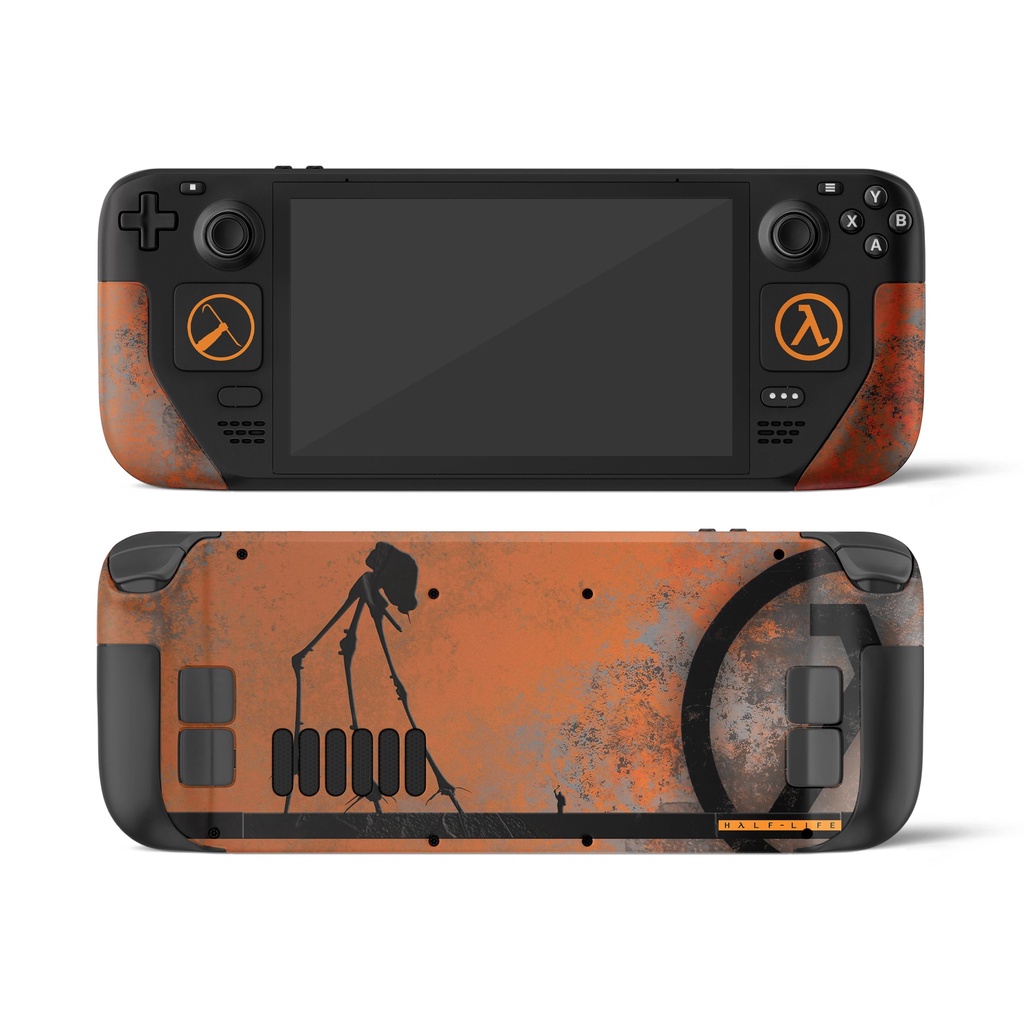 Skin dán Steam Deck mẫu Half-Life (Đã cắt sẵn chi tiết, dễ dán)