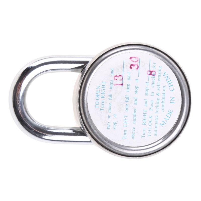 Aoto Ổ Khóa Hành Lý Bằng Thép Cứng