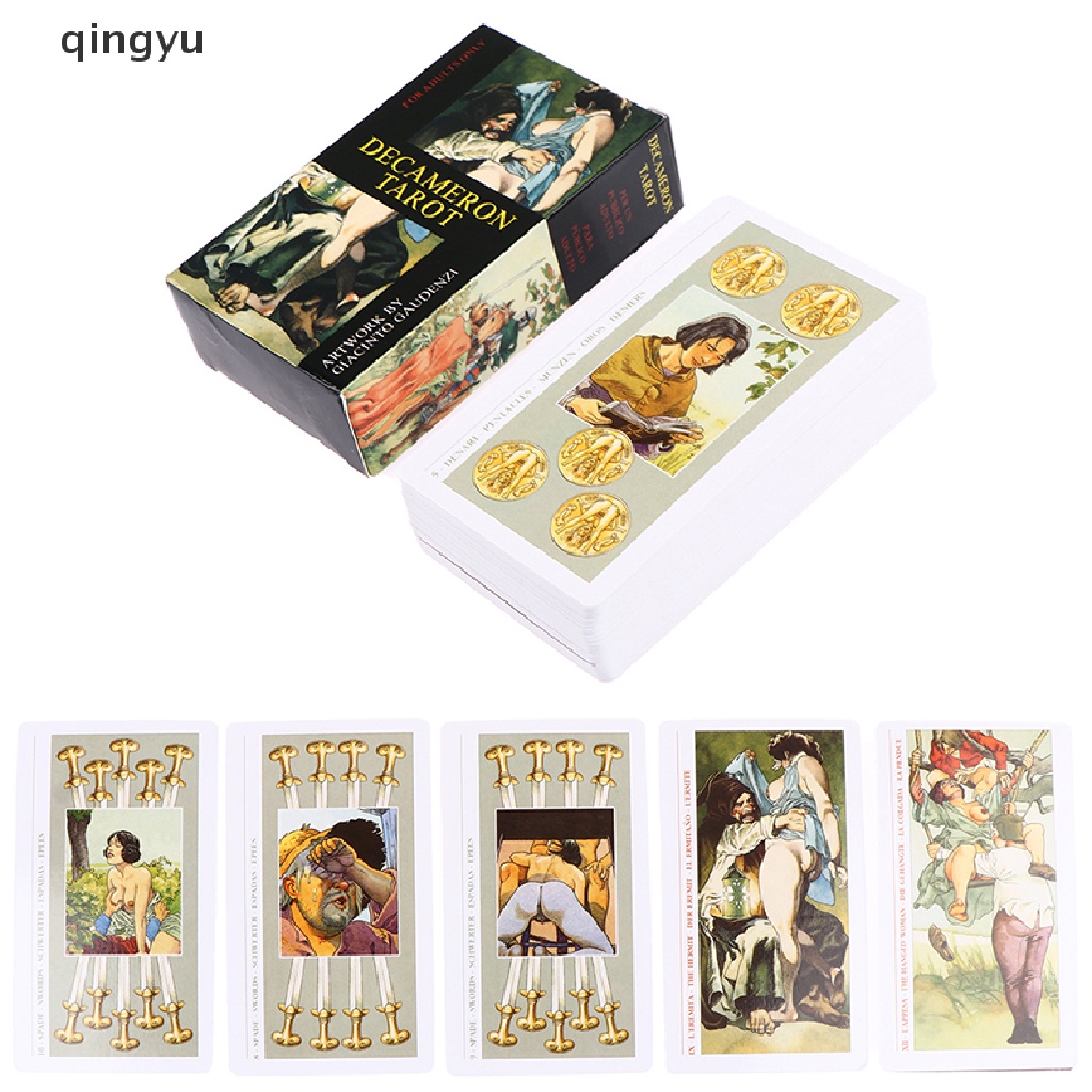 Bộ Bài Tarot qingyu Decameron Giải Trí