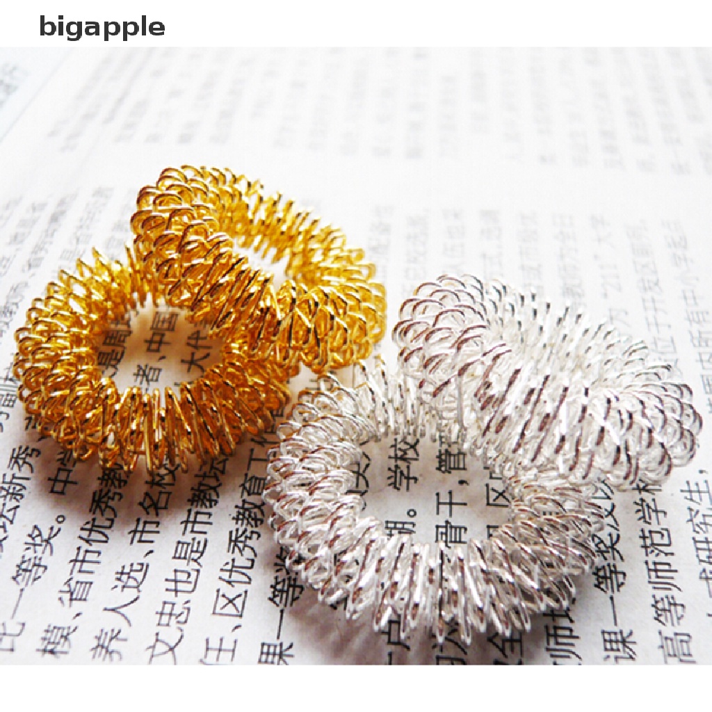 Bigapple Bán Chạy Nhẫn Châm Cứu Mát Xa Chăm Sóc Sức Khỏe Cơ Thể RDG