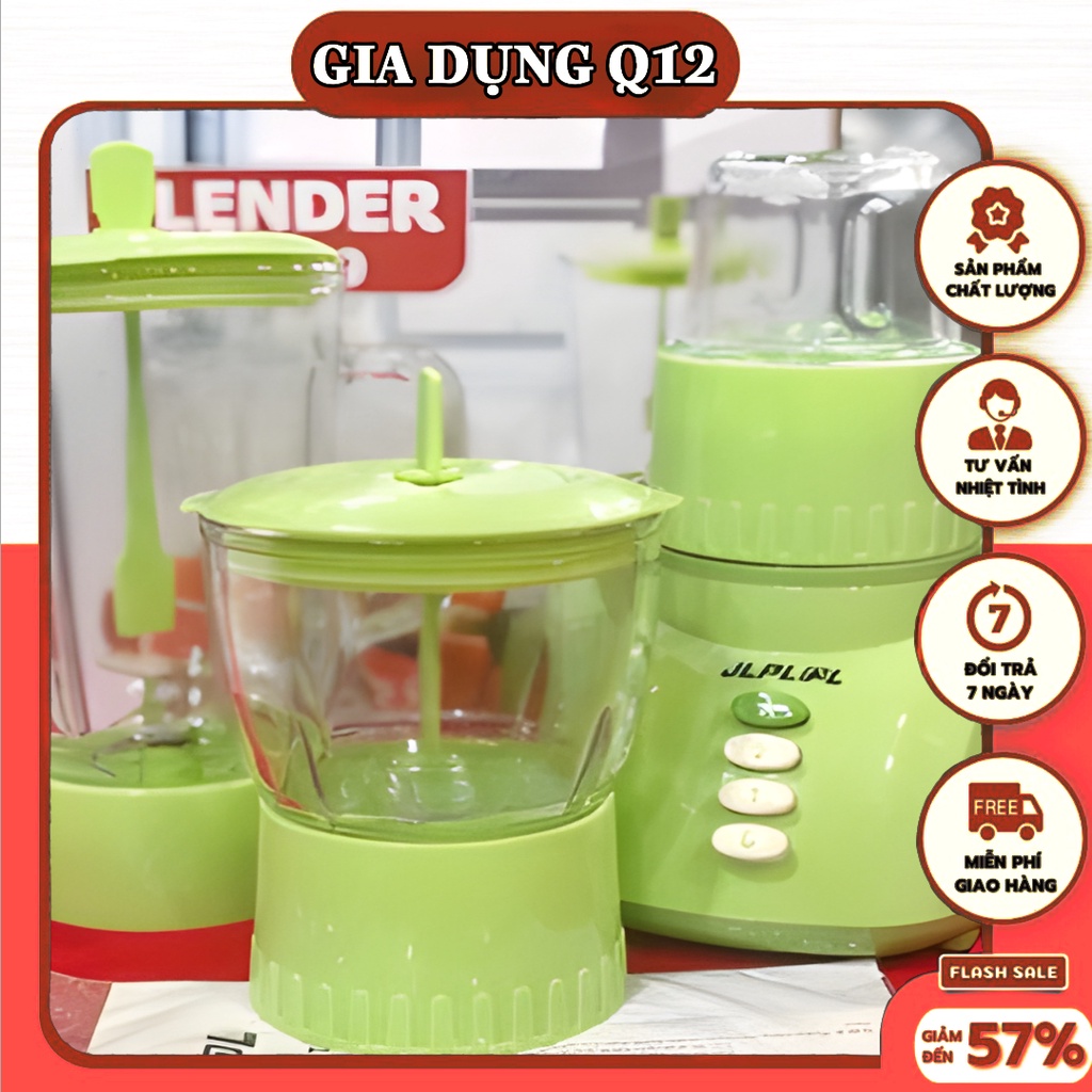 Máy xay sinh tố Chính Hàng SFIAPR - JIPLAI Máy Xay đa năng Bảo hành 12 Tháng Lỗi Nhà Sản Xuất