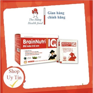Cốm bổ não trẻ em brain nutri iq hộp 20 gói - hỗ trợ phát triển não bộ của trẻ chinh hang