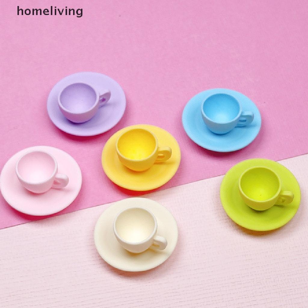 Bộ Ly Tách Uống Trà Chiều Dùng Trang Trí Nhà Búp Bê