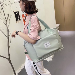 Túi xách du lịch 2 tầng có thể gấp gọn - balo du lịch 2 tầng đựng đồ đa năng nhiều ngăn rộng rãi,hàng dày dặn