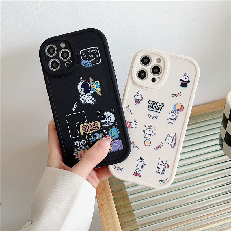 Ốp Điện Thoại Cặp Họa Tiết Vũ Trụ Thời Trang Cho OPPO A57 2022 A52 A92 A15 A15S A53 A32 A33 A5 A9 2020