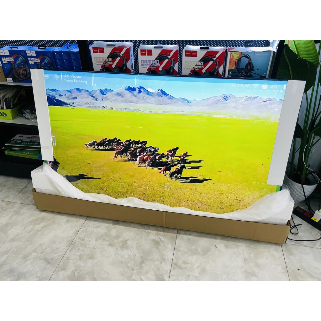 Tivi Xiaomi EA PRO 55inch RAM2GB/16GB/MEMC/Ultra HD 4K Có Gói Bảo Hành 1 ĐỔi 1 Trong 15 Tháng