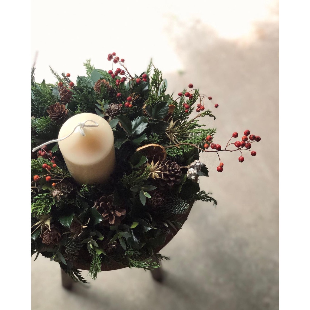 SHIP TỈNH - Cành thông tươi Nobilis nhập khẩu Đan Mạch - Thông trang trí giáng sinh, làm vòng nguyệt quế, làm cây thông