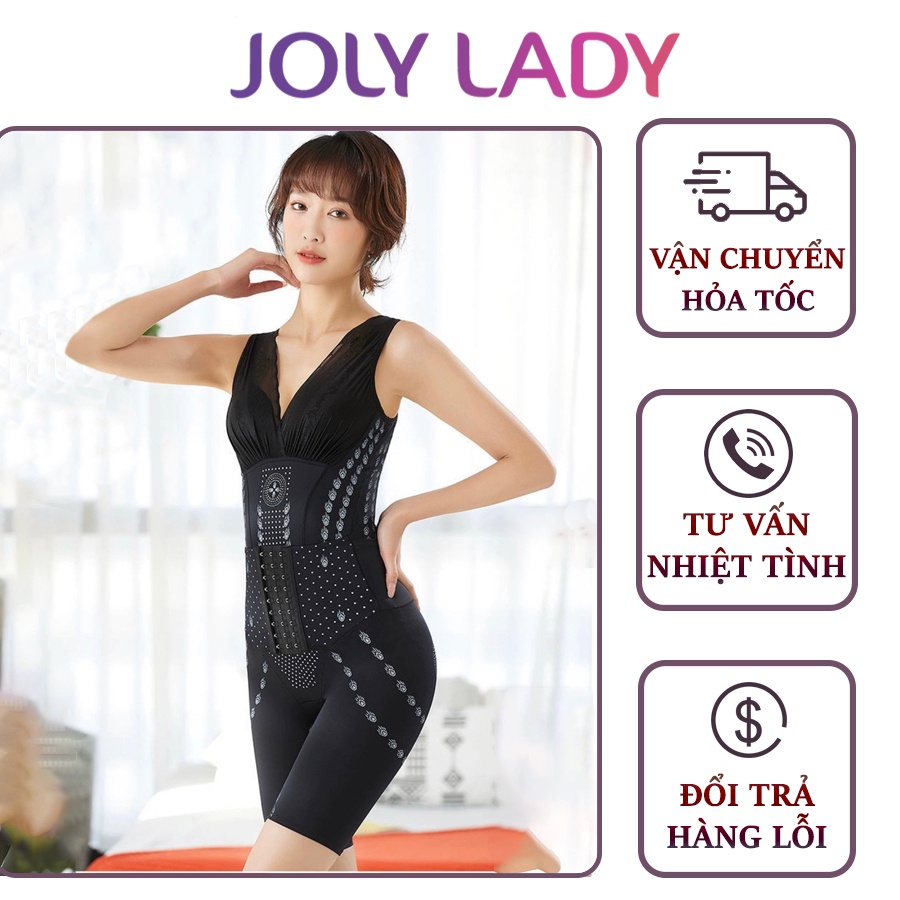 Áo Lót Gen Định Hình Nami Toàn Thân, Áo Lót Gen Siết Eo Tạo Dáng Có Móc Cài Joly Lady