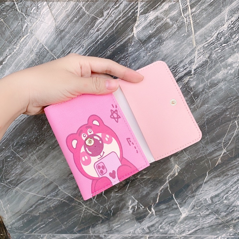 Ví Gấu Lotso Gập 3