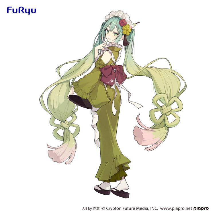 MÔ HÌNH HATSUNE MIKU CHÍNH HÃNG - Vocaloid - SweetsSweets - Matcha Parfait Another Color Ver.