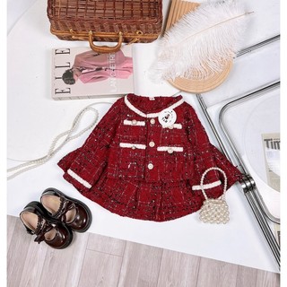 set dạ bé gái 8-22kg