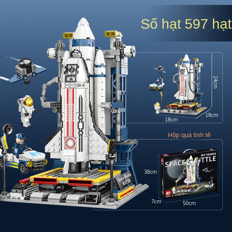 Bộ Đồ Chơi Lego Lắp Ráp Mô Hình Máy Bay Aerospace Có Thể Di Chuyển TTD466