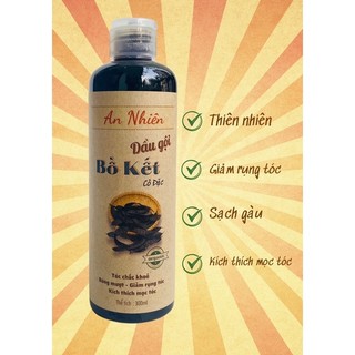 Dầu Gội Cao Bồ Kết Cô Đặc sạch gàu, kiềm dầu, giảm rụng tóc, nấm, ngứa