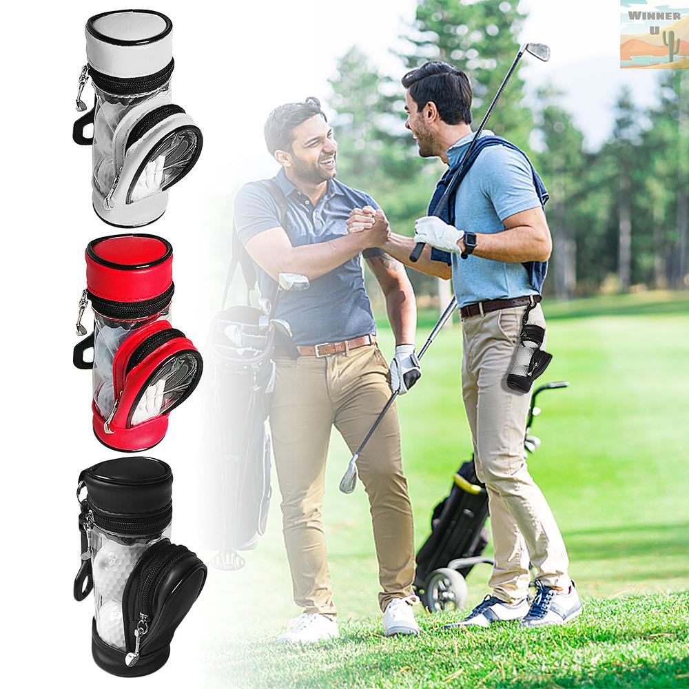 Túi Đựng Bóng Golf Và Bóng Golf Kèm 3 Quả Bóng Và 3 Tees