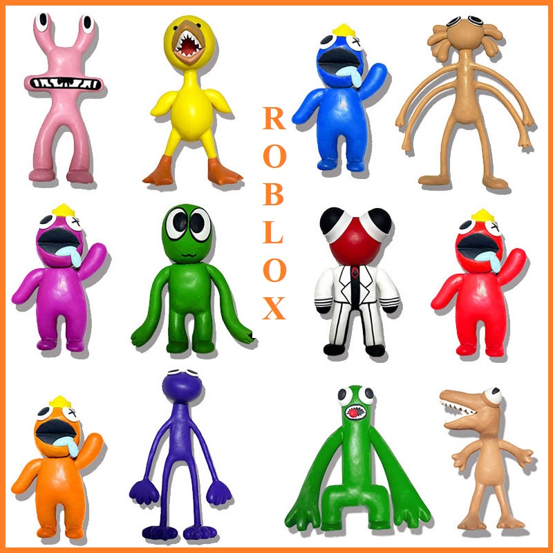 Bộ mô hình đồ chơi Rainbow Friends Roblox bằng nhựa cực xịn mẫu 8B