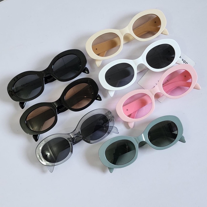 Kính CLine thời trang nam nữ 🌸Kính râm mát bầu dục oval