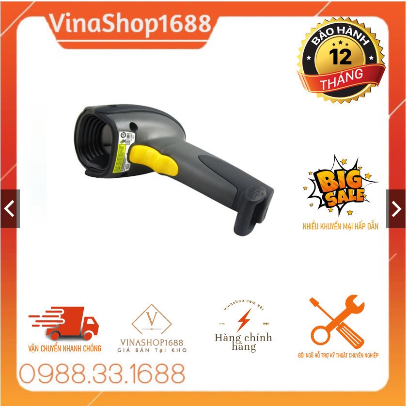 Máy quét mã vạch 2D  có dây Zebra Symbol DS6707 DS6708 bảo hành chính hãng