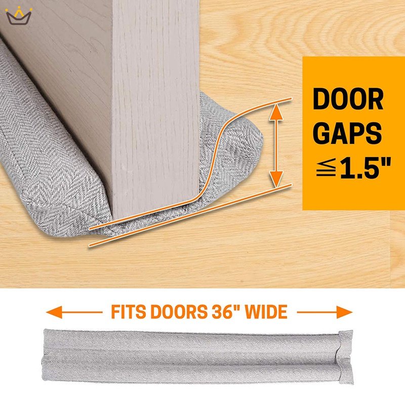 Miếng Chặn Cửa Draft Hai Mặt Có Thể Tháo Rời