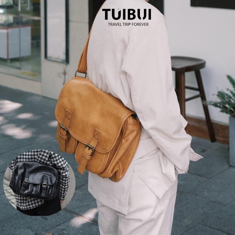 Túi đeo chéo da nam nữ unisex phong cách thời trang Hàn Quốc - TB26