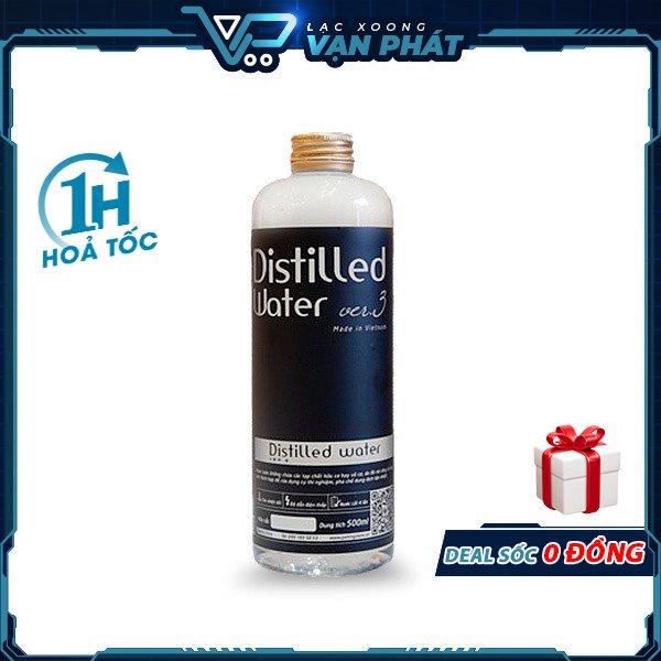 Nước Cất Distilled Water Ver.3 500ml