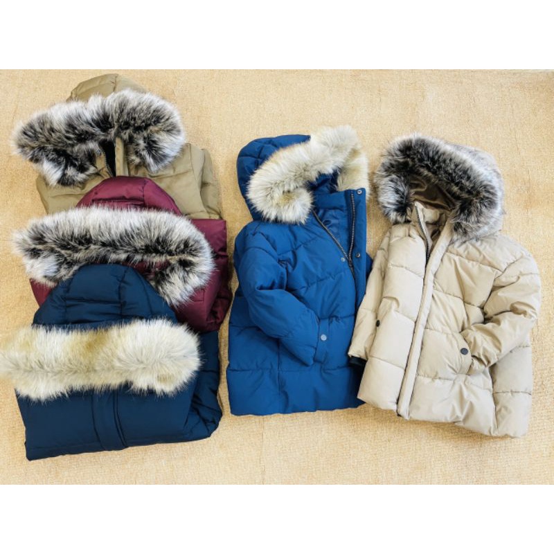 Áo phao man.go bé trai bé gái 3-9y