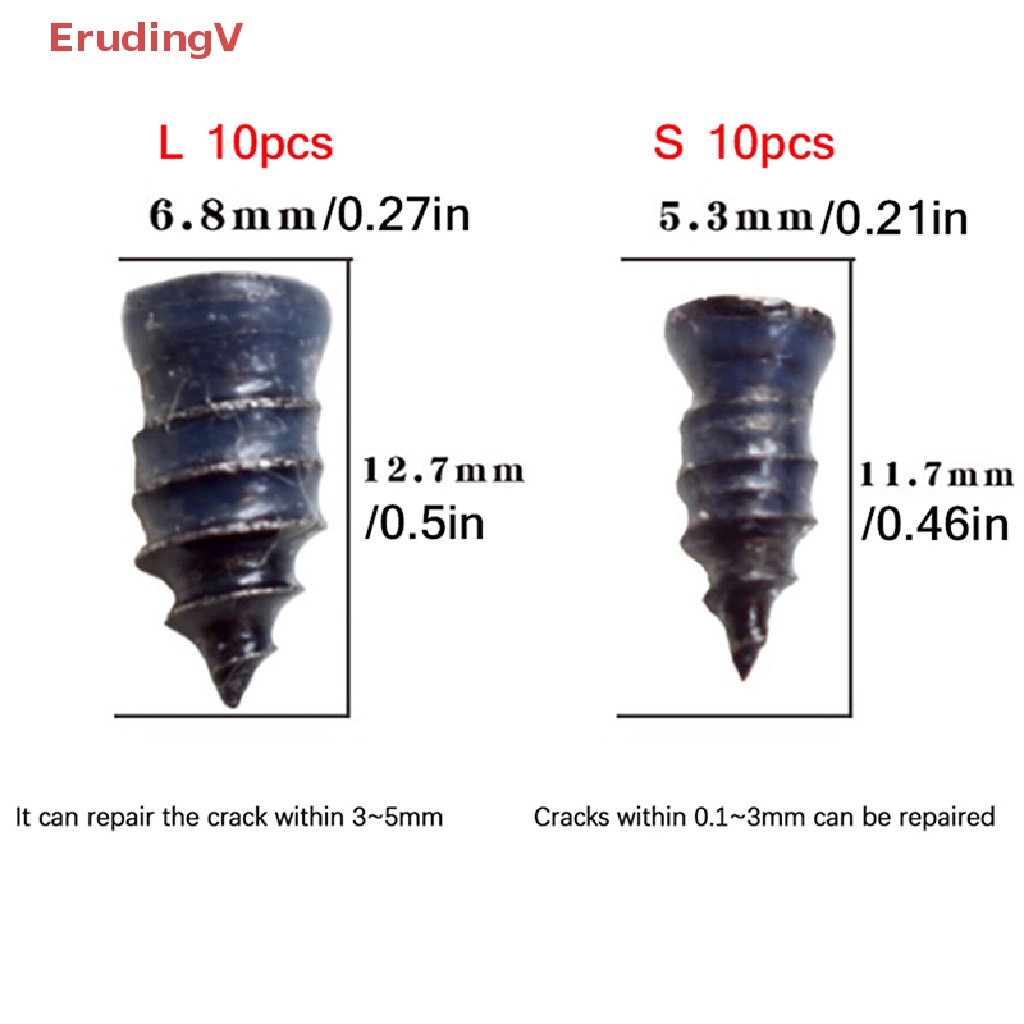 Bộ 20 Đinh Cao Su Dùng Sửa Chữa Lốp Xe Đạp Tiện Dụng