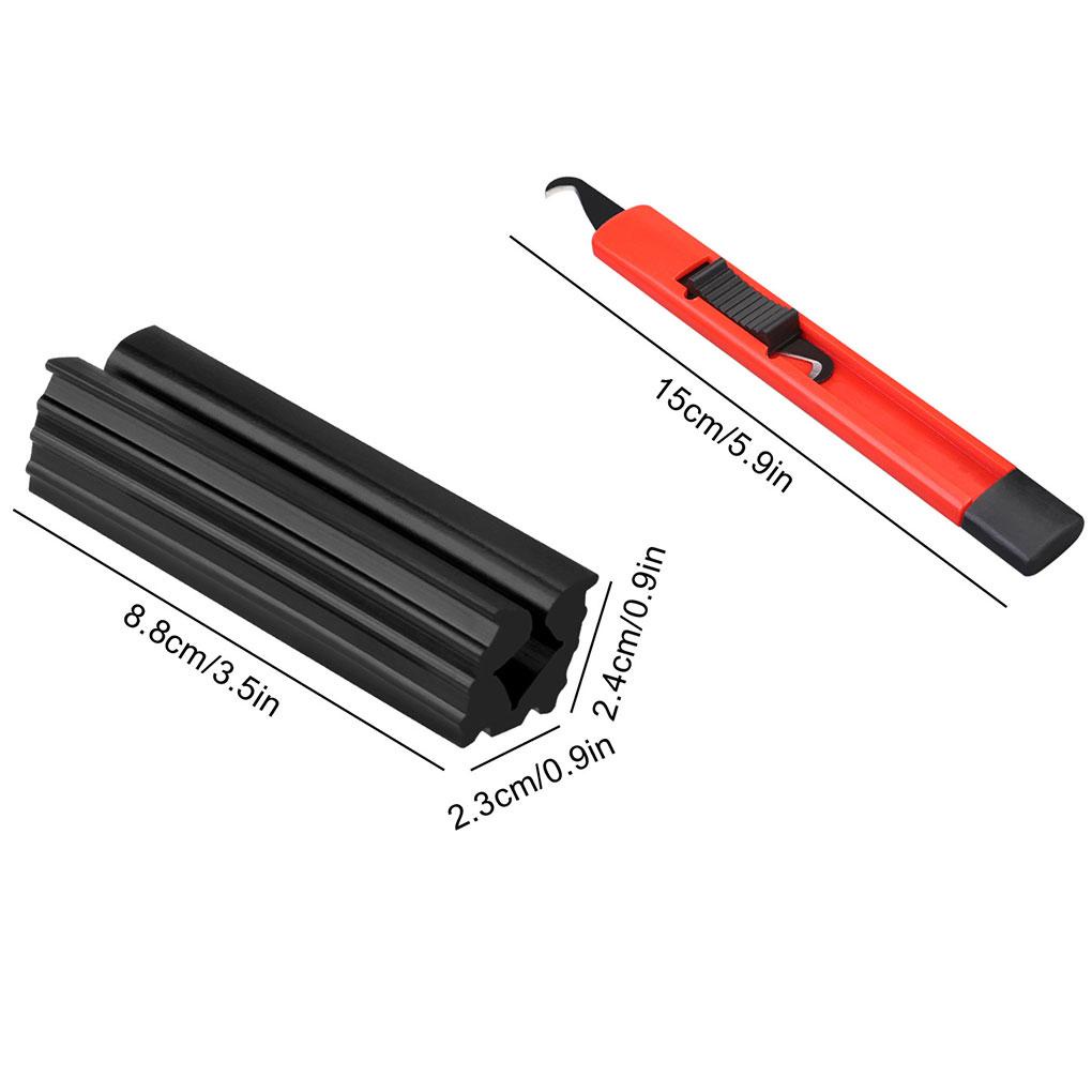 Dụng Cụ Kẹp Gậy Đánh Golf Chuyên Nghiệp Bằng Thép Không Gỉ Tay Cầm Cao Su Chống Ăn Mòn