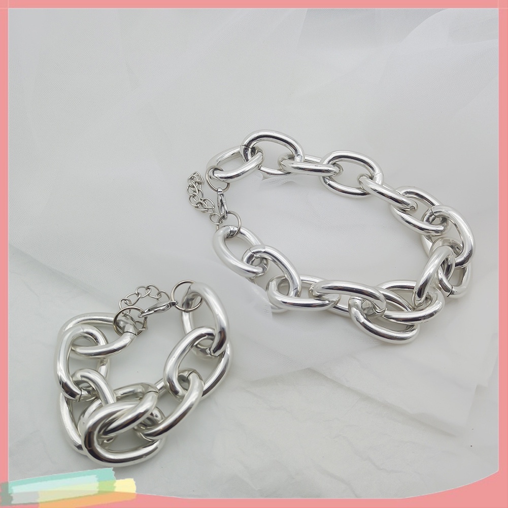 Vòng Cổ Choker/Vòng Đeo Tay Kiểu Dây Xích Thời Trang Cá Tính Cho Nữ
