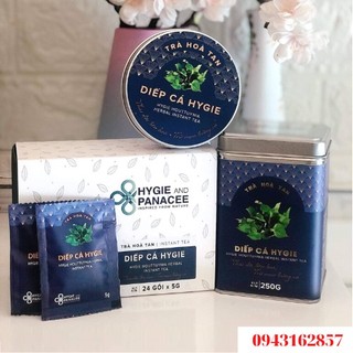 Trà diếp cá hòa tan Hygie&Panacee - giảm chứng táo bón, trĩ, ngăn ngừa mụn trứng cá, mát gan