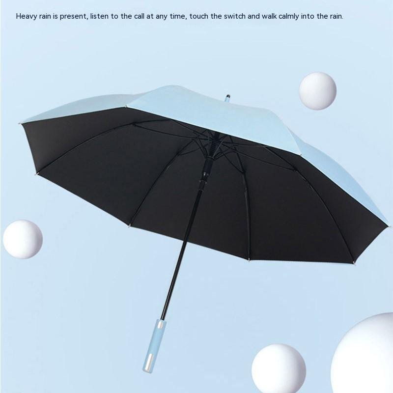 Mới Dù Che Nắng Bằng vinyl Tay Cầm Dài Cỡ Lớn Đơn Giản Cho Nam Nữ