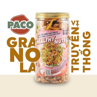 Ngũ cốc granola paco vị truyền thống bữa ăn kiêng vị ngon mỗi sáng