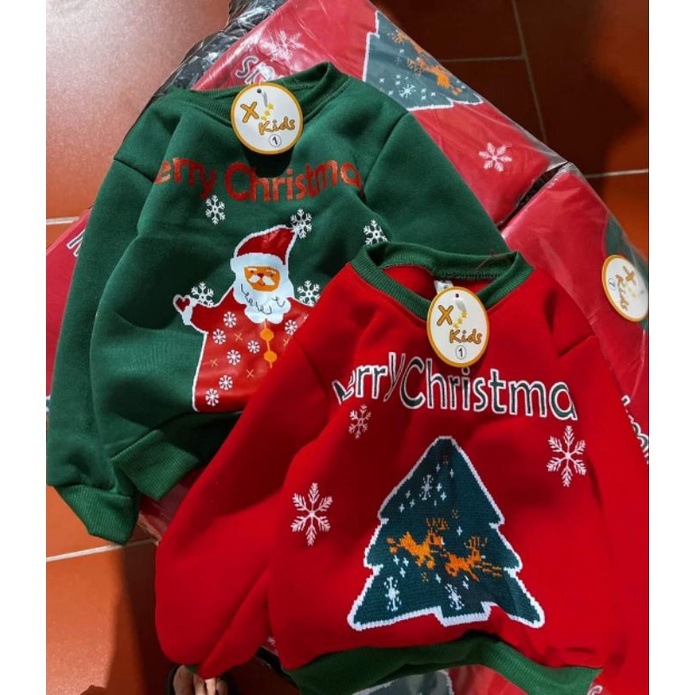 Áo nỉ bông noen cho bé