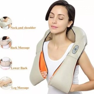 Đai massage cổ vai gáy PULI PL-901 - dây ấn xoa bóp kết hợp hồng ngoại