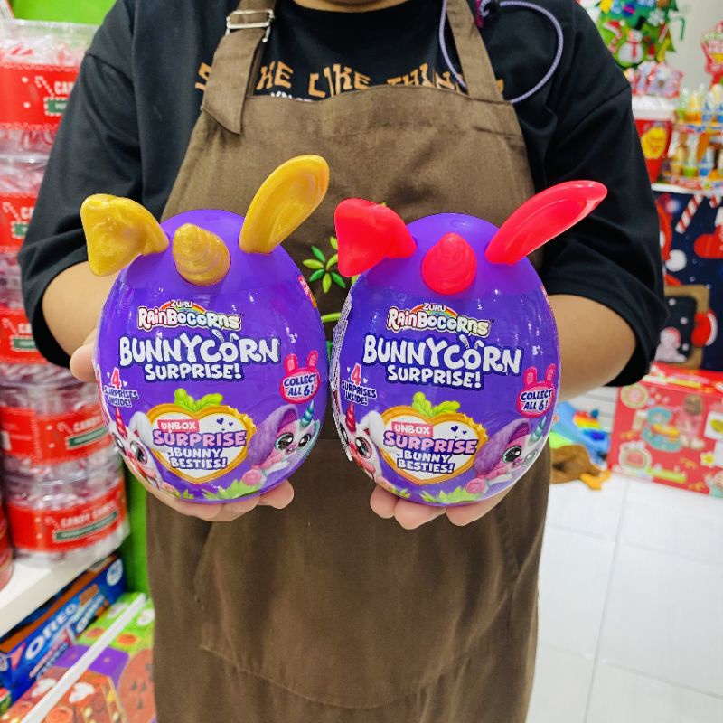 Đồ Chơi Trứng Mini Rainbocorns Tai Thỏ