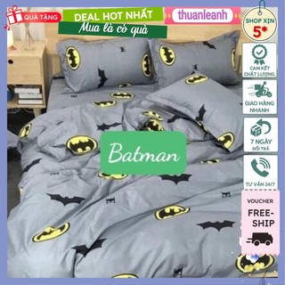 Bộ ga trải giường poly cotton, đủ kích thước 1m,1m2,1m4,1m6