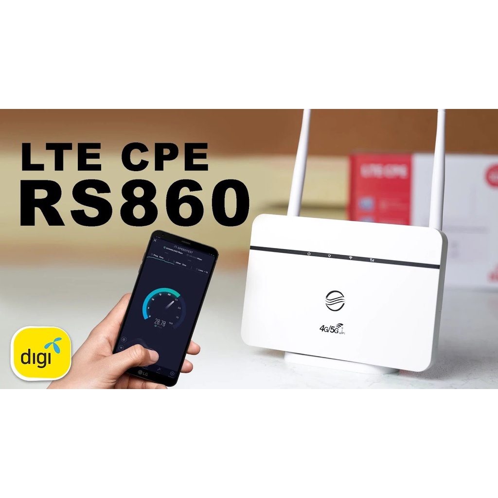 Modem phát wifi từ sim 3G 4G LTE/ ZTE H860 2 râu 5G bộ chính hãng 300Mbps dùng nguồn trực tiếp