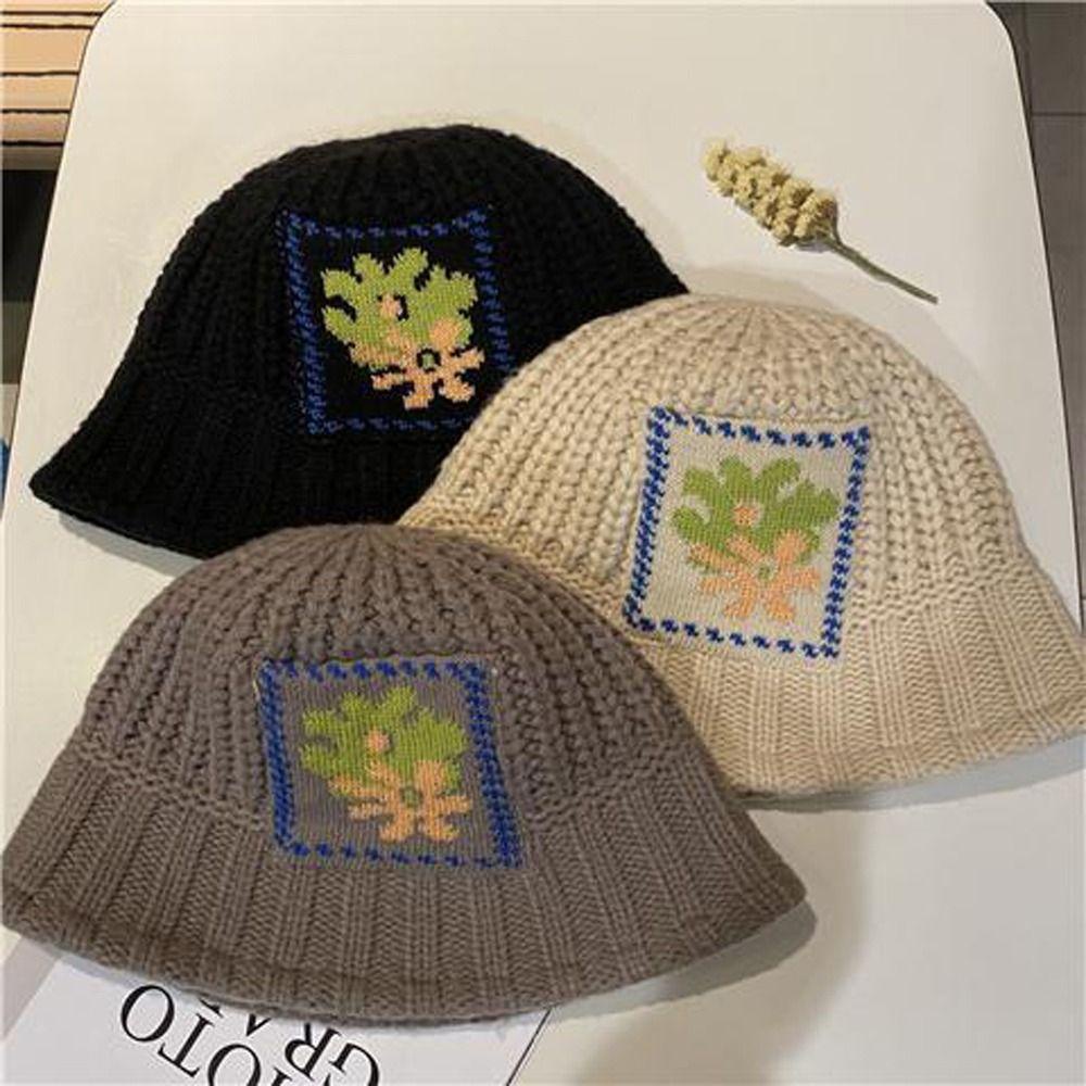 Mũ Bucket Dệt Kim Chống Nắng Họa Tiết Hoa Phong Cách Hàn Quốc Thanh Lịch Cho Nam