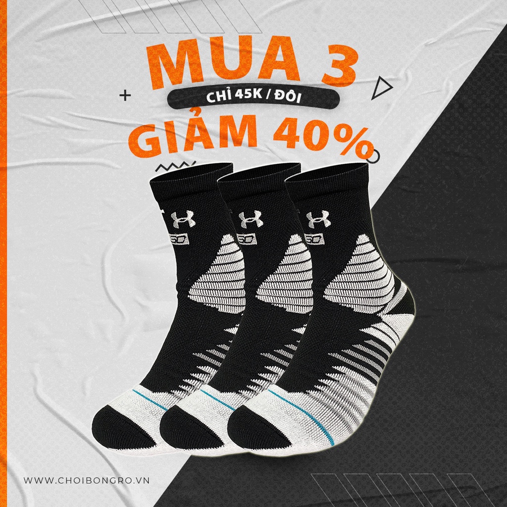 Tất vớ bóng rổ NBA Stance