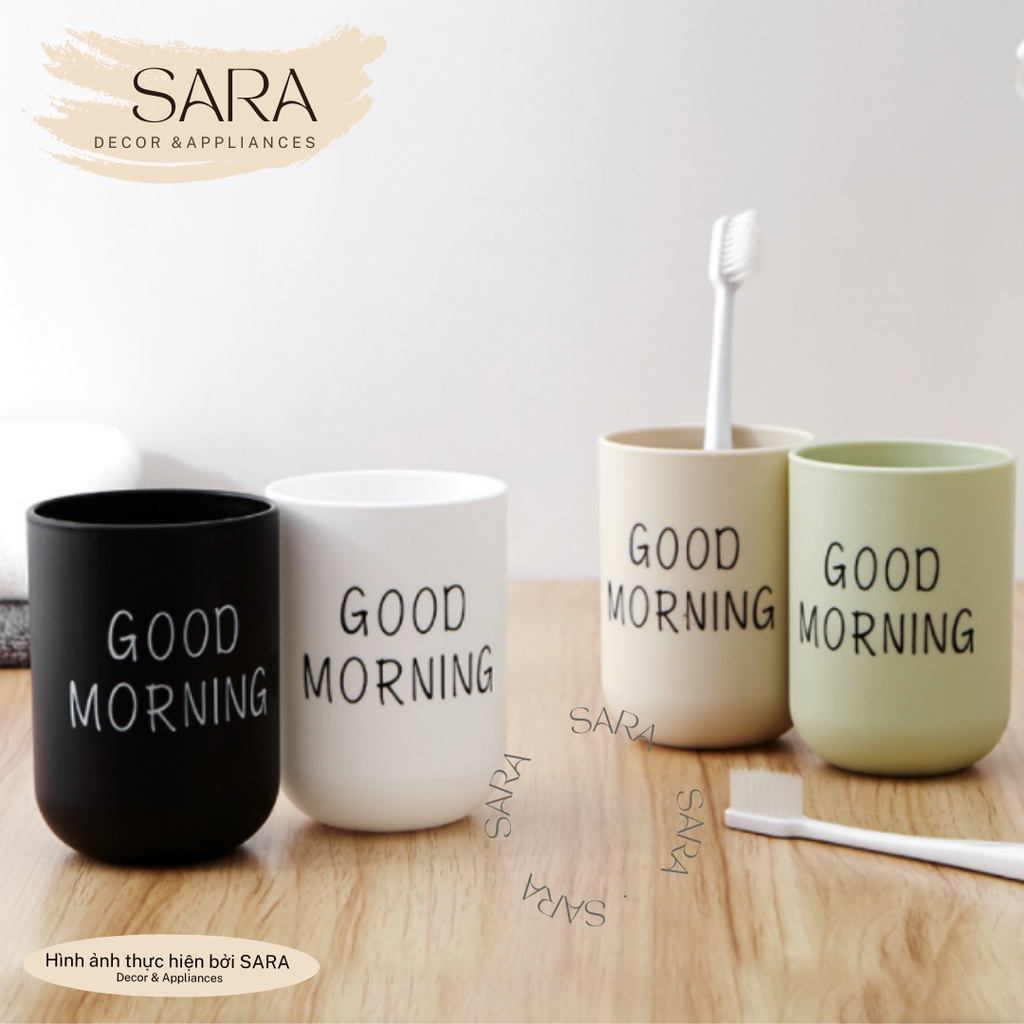 Ly uống nước ly đánh răng đựng bàn chải