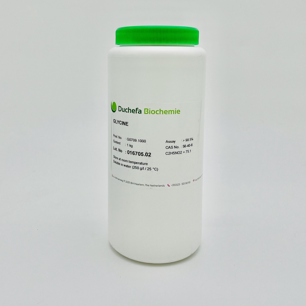 Hóa chất Glycine 98.5%(Duchefa, Cas 56-40-6)