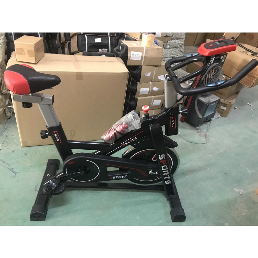 professionall.gym19 Xe đạp thể thao đa năng cao cấp trong nhà SPINNING BIKE S500 ĐEN